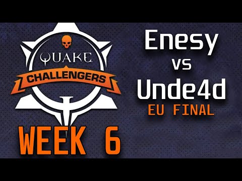 Enesy vs Unde4d Hell (Final) Quake Challengers EU Stage 2 Week 6 (casted by Zoot)