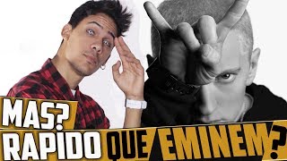 ¿ PUEDO RAPEAR MAS RÁPIDO QUE EMINEM ? INCREIBLE!! RAP FASE DIOS!! | KRONNO ZOMBER