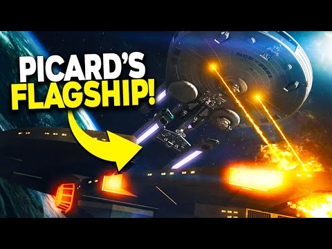 Picard's FIRST Command - USS Stargazer - Star Trek Ship Breakdown