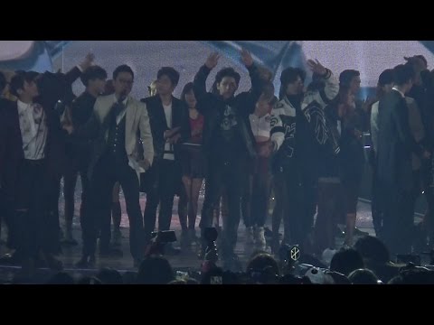 151230 KBS 가요대축제 - 마지막 인사(인피니트 호야, hoya)