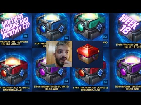 MONTHLY CTP CHEST - COMBINE  URU EVENT ODIN'S BLESSINGS  - STORY MODE: WEEK 17 | Marvel Future Fight