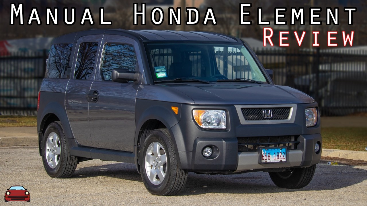 2005 Honda Element Manual Review - Impressive Packaging!