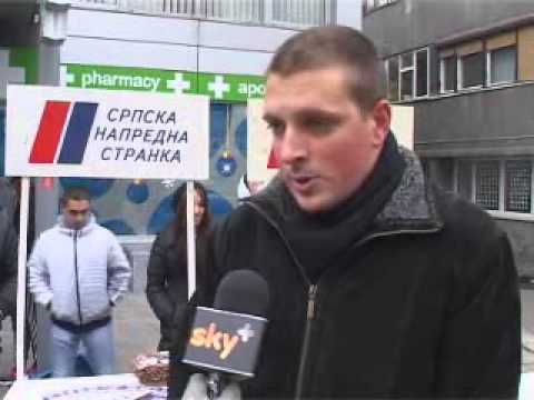 SNS Cukarica - Akcija povodom 1. decembra, 2013.