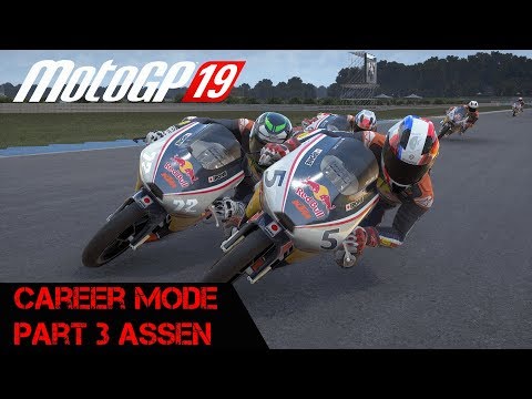 Motogp 19 Career Mode Part 3 - Fantastic Pace (Red Bull Rookies Assen)