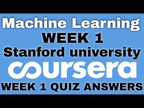 Machine Learning week 1 coursera quiz answers Machine Learning week 1 coursera answers