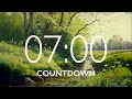 7 Minute Timer with Relaxing Music and Alarm 🎵⏰