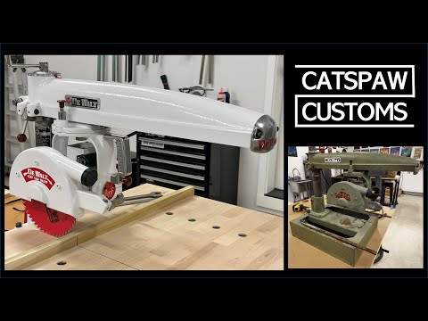 Restoring a 70 Year Old DeWalt Radial Arm Saw