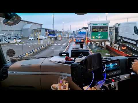 Holyhead Wales To Dublin Ireland Ferry Crossing 2025 December