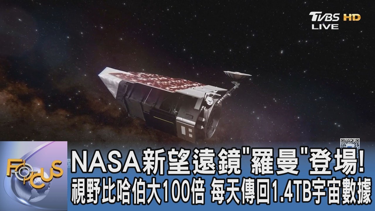 NASA太空觀測接力賽！羅曼廣角搜尋搭配韋伯深度解析 開創宇宙研究新紀元
