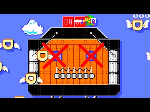 Super Mario Maker 2 🔧 Link Versus Robots