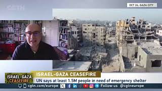 Gaza humanitarian crisis: I saw appealing scenes every day there