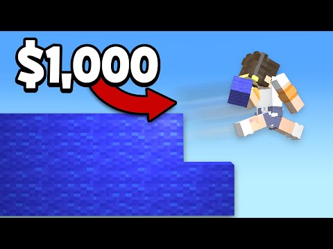 Minecraft YouTubers vs $1,000 Challenges