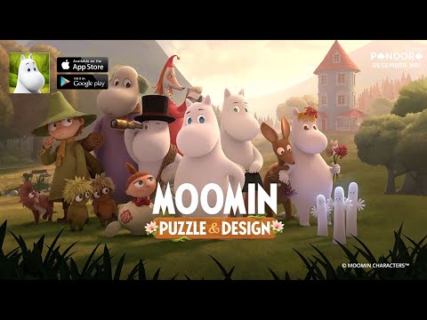 Moomin: Puzzle & Design (Android) First Look Gameplay