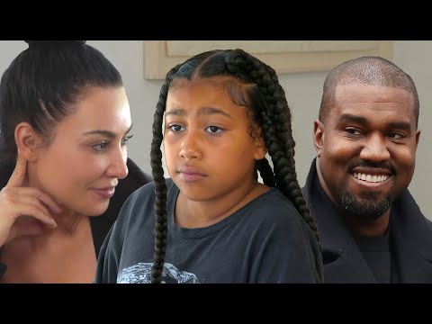 Kim Kardashian Says North Prefers Living With Dad Kanye West