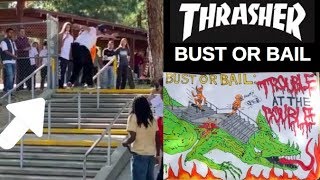 Thrasher Bust Or Bail 2019 "Trouble At The Double" Compilation