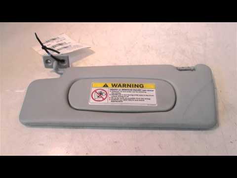 2006 Mercedes SL500 SUN VISOR LIGHT GREY LH - mbiparts.com Used OEM Mercedes Parts - Dismantl... OEM