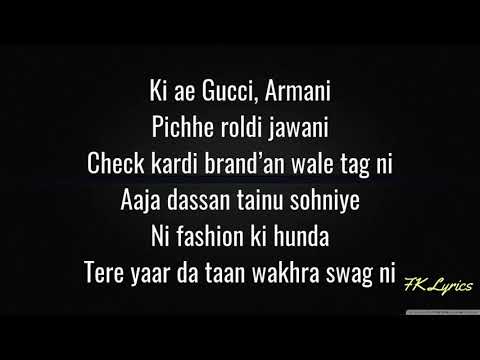 The Wakhra Song (LYRICS) Judgemental Hai Kya | Rajkummar Rao | Kangana Ranaut || FK Lyrics