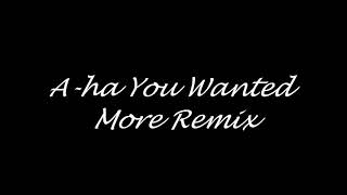 A-ha You Wanted More Remix