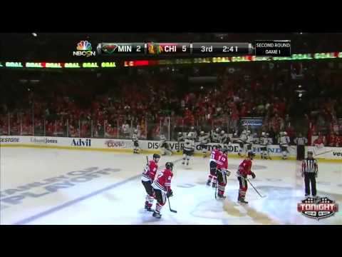 Bryan Bickell empty net goal on 5/2/14
