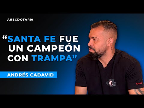 Andres CADAVID reveló la "TRAMPA" de Millonarios a Santa Fe en 2017