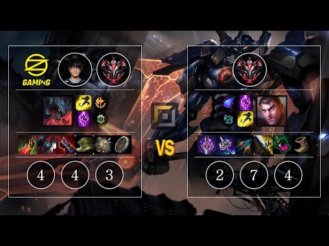 OZ Crown Aatrox vs Jayce Top - KR GrandMaster Patch 10.10