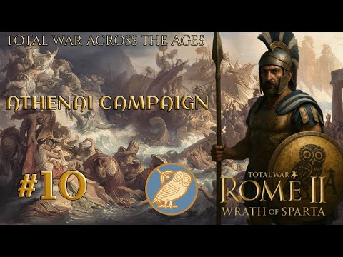 INVADING PERSIA! -  TOTAL WAR ROME II: WRATH OF SPARTA | ATHENS CAMPAIGN PART 10