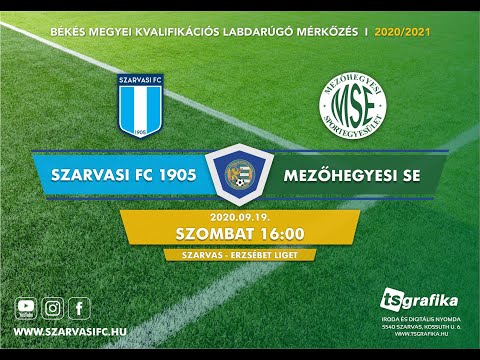 Szarvasi FC 1905 - Mezőhegyesi SE: 1-0 (2020.09.19.)