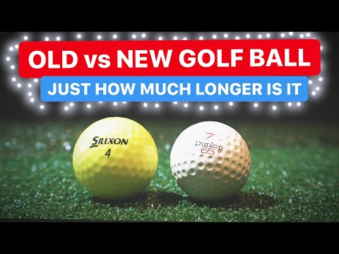 NEW GOLF BALLS vs OLD GOLF BALLS HOW MUCH LONGER DO THEY REALLY GO