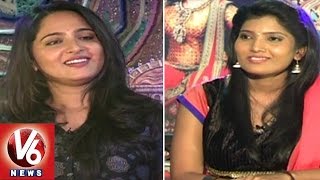 Anushka in Special Chit Chat | Rudramadevi Movie | Exclusive Interview | V6 News
