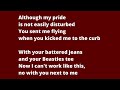 Amy Winehouse You Sent Me Flying Instrumental Karaoke