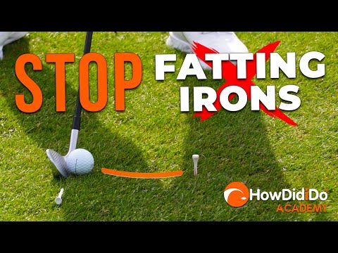 BALL BEFORE TURF! (Stop fatting your iron shots) | HowDidiDo Academy