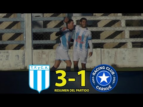TIRO FEDERAL de PUAN vs RACING CLUB / Resumen (3-1) / Fecha 12 Apertura LIGA REGIONAL de FUTBOL