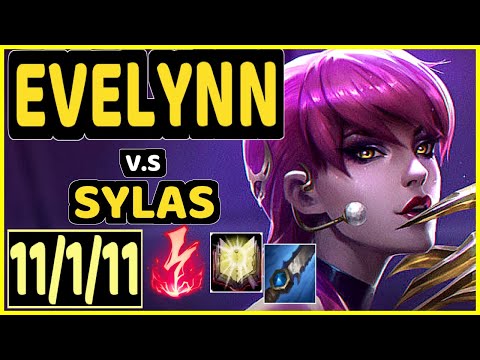 SKEANZ (EVELYNN) vs SYLAS - 11/1/11 KDA JUNGLE CHALLENGER GAMEPLAY - EUW