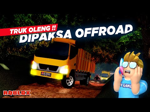 TRUK OLENG DIPAKSA NANJAK OFFROAD BUAT KIRIM PAKET KE PELOSOK - CDID Update Roblox Indonesia