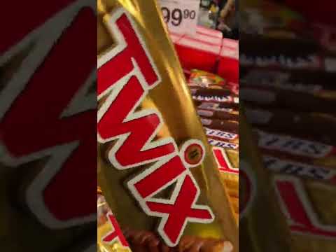 Looking for Chocolate🍫??Big pack of Twix here!!😋 #shorts #love #chocolate #asmr #happy
