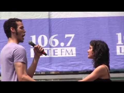 Phantom's New Raoul and Christine in Bryant Park