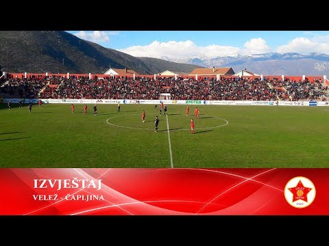 Izvještaj: Prva liga FBiH / 16. kolo / FK Velež - HNK Čapljina 4:0