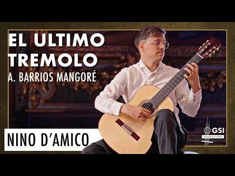 Agustín Barrios Mangoré's "El Ultimo Tremolo" played by Nino D'Amico on a 2023 Valerio Licari guitar