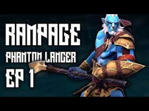 Phantom lancer Rampage # Dota 2
