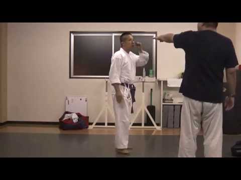 生まれて初めての変則上段廻し蹴り　　　拳布会