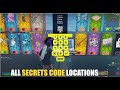 1V1 WITH EVERY GUN HIVE MAP FORTNITE CREATIVE ALL SECRETS CODE LOCATIONS SECRET ROOM