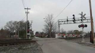 preview picture of video 'Rare Conrail Unit Light Move, Millbury, OH (Nov. 9, 2009)'