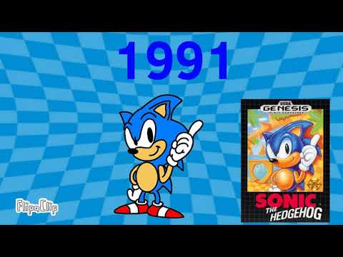 Sonic The Hedgehog 30th anniversary tribute animation.