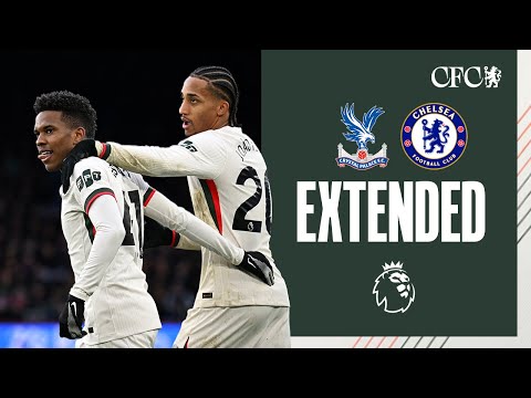 Crystal Palace 1-3 Chelsea | HIGHLIGHTS - Extended | Premier League 2025/26