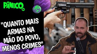 Liberação de armas vai gerar despiora definitiva até para os militantes? Eduardo Bolsonaro comenta
