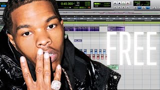 LIL BABY PRO TOOLS TEMPLATE 4PF 4EVER  (WAVES PLUGINS)