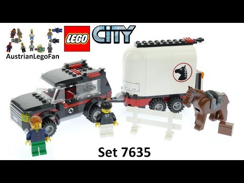 Vidéo LEGO City 7635 : Le transport de chevaux