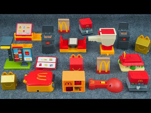 60 Minutes Ultimate Cooking Toys Playset, Unboxing McDonald's Fastfood Set Collection | Tina Review