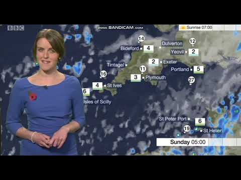 Alex Osbourne Spotlight weather - 27th October 2018 - (60 fps)