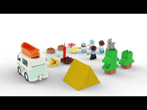 Конструктор LEGO Duplo Town «Семейное приключение на микроавтобусе» 10946 / 30 деталей